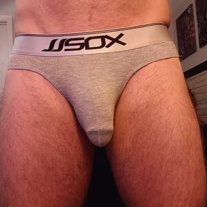 NWT Gray Men's Thong